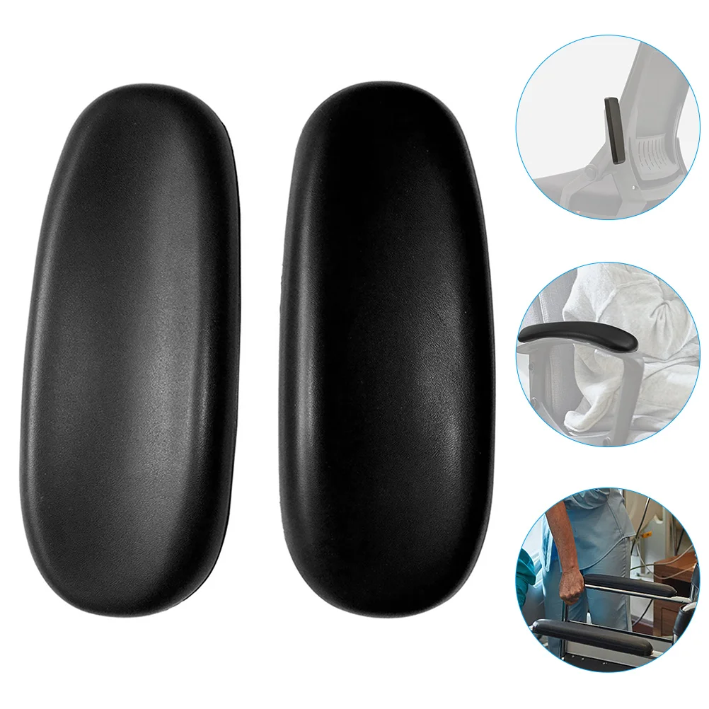 

Plastic Chair Chair Cushion Gaming Arm Pads Armchair Pu Rest Replacement Lifting Replaceable Armrest Polyurethane