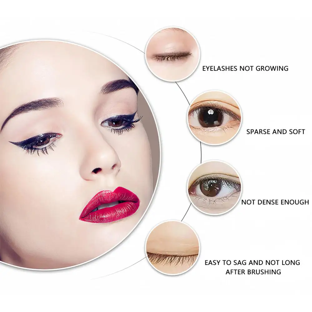 10 шт. портативный бриллиантовый гребень для ресниц |