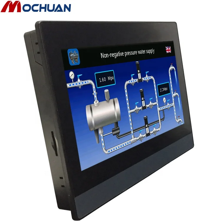 

hot sale usb plc hmi monitor lcd touch screen programmable