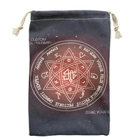tarot cards storage bag jewelry pouch tarot card bag multifunctional sports card party favor storage bag runes jewelry pouch