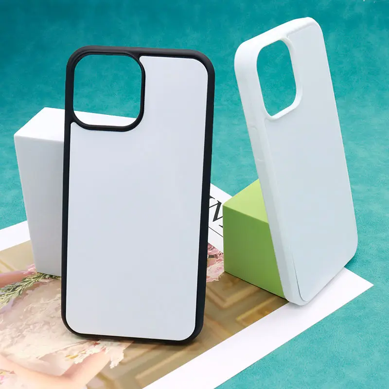 

50pcs 2D Sublimation blank Phone Cases for iphone 14 13 12 pro 11 max xs xr se 2020 2022 8 7 6s plus Waterproof Case Cover