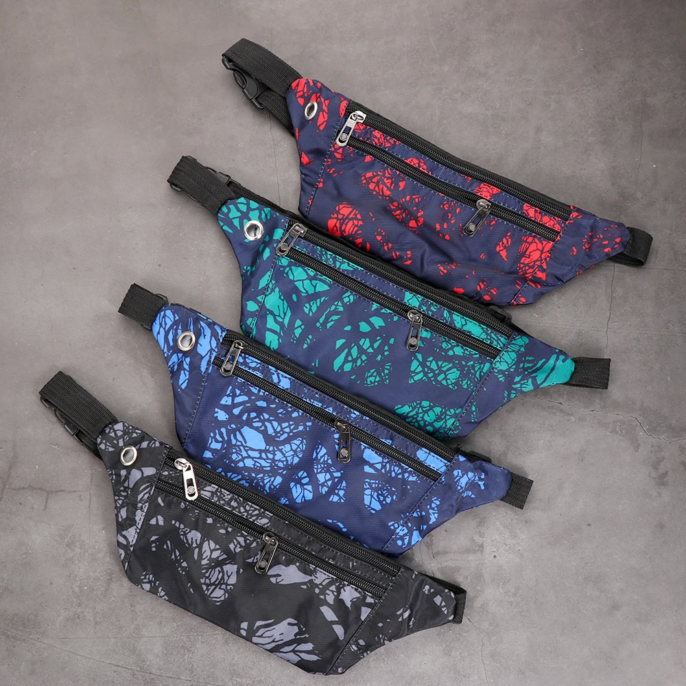 

New Unisex Bum Bag Camouflage Zipper Case Waist Purse Crossbody Bags Waterproof Fanny Pack Sport Pouch Outdoor Accessories