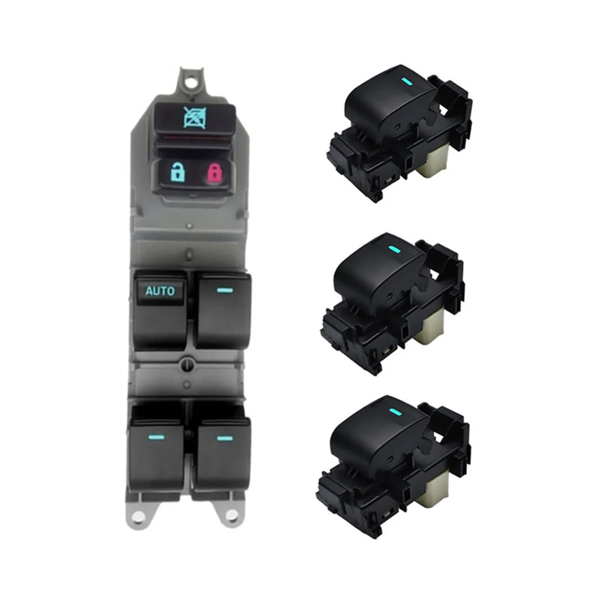 

1 комплект, голубая фотовспышка для Toyota Camry Yaris Corolla RAV4 Vios LHD