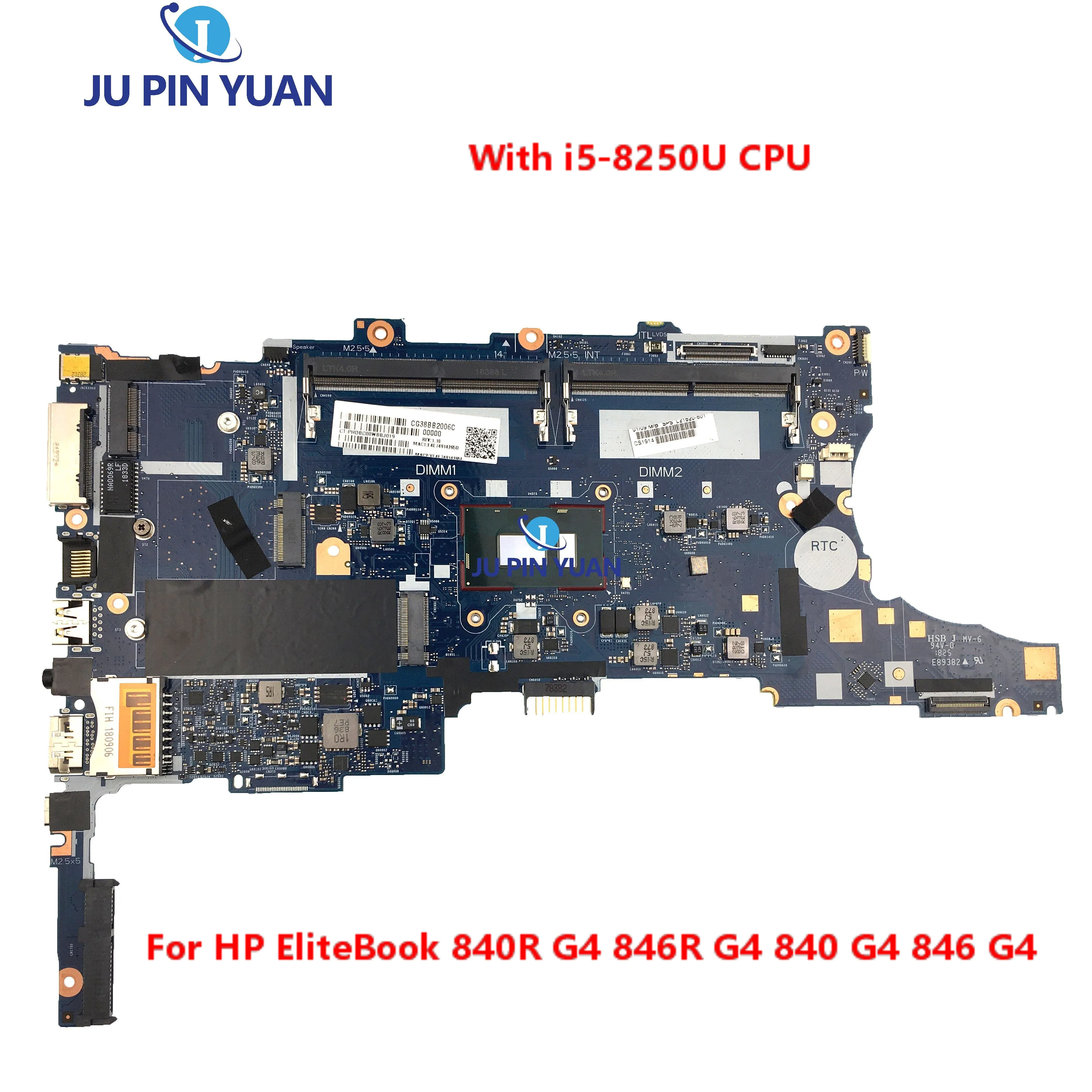 

6050A2939701 L21620-601 для HP EliteBook 840R G4 846R G4 840 G4 846 G4 hsni-i18c ноутбук материнская плата L21620-001 с i5-8250U CPU