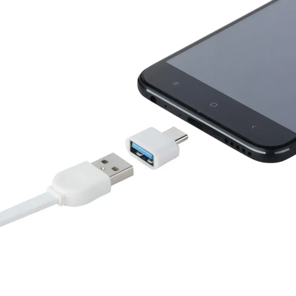 OTG кабель USB адаптер Micro Type-C к 2 0 Коннектор для Android планшета ПК Xiaomi Mi 9 U дисковый