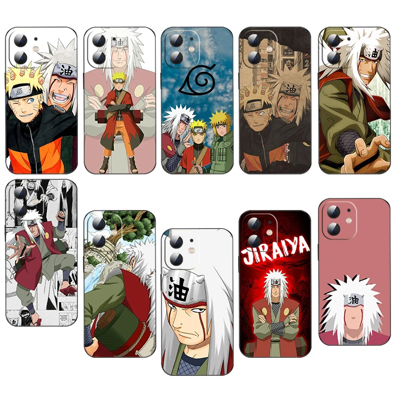 A-11 Jiraiya N-Narut Soft Silicone Case for Samsung Galaxy S21 S23 FE S24 Ultra Plus A15 A25 35 A54 A55 5G Caver