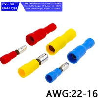 female and male insulated electric connector crimp bullet terminal for audio wiring terminals mpd frd connectors 22 16awg