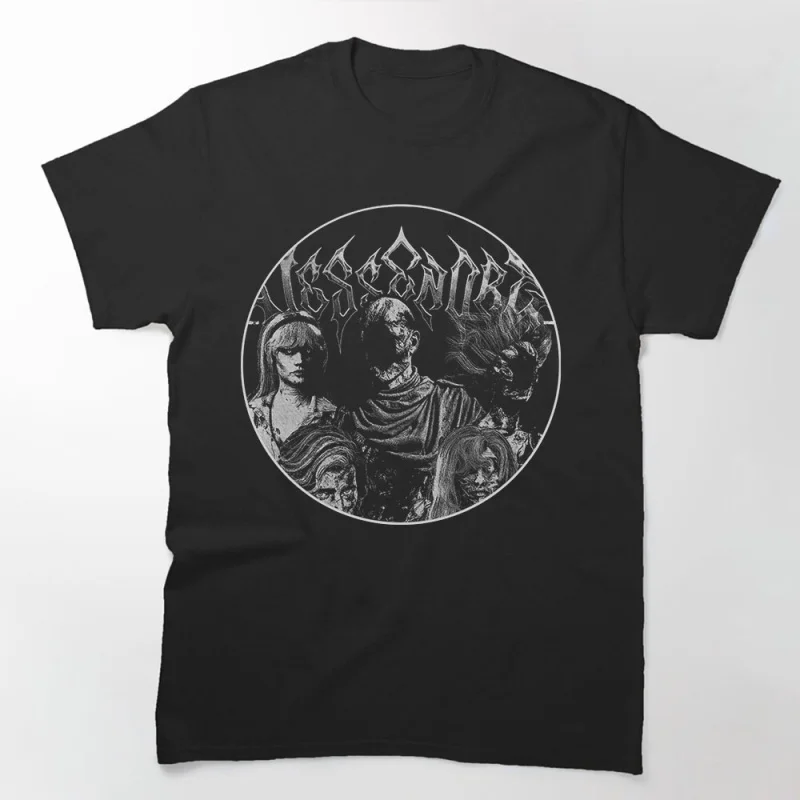 Фото Футболка Dessendre Family Deathmetal Retro Expedition 33 в подарок для геймеров RPG, топы всех размеров, одежда с графическим рисунком Gustave Clair Obscur №2
