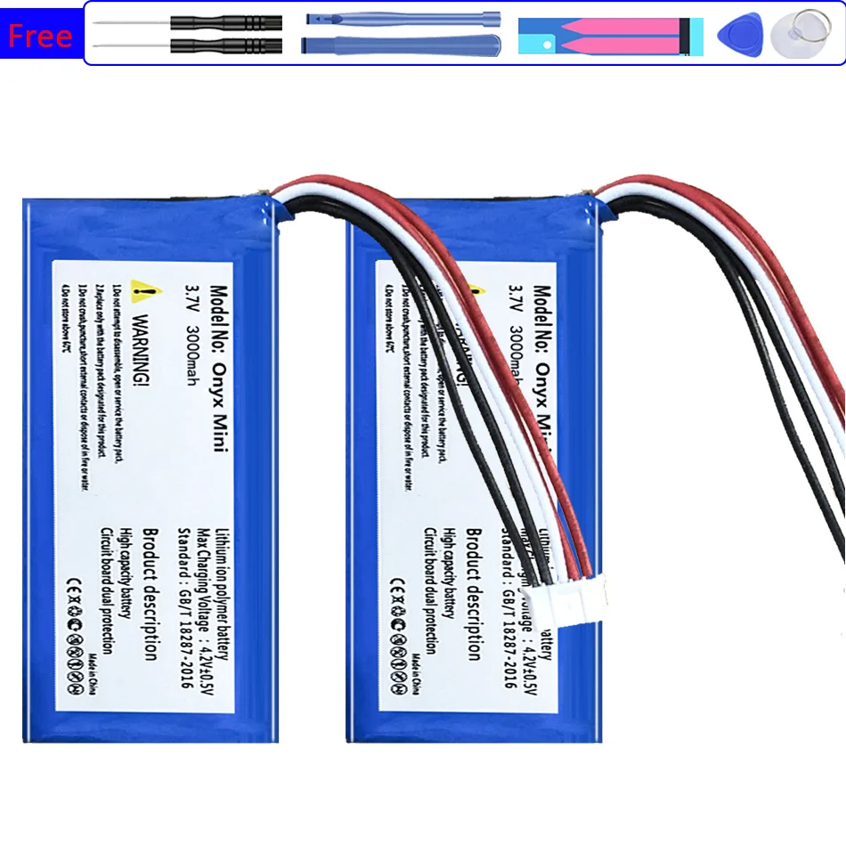 

3000mAh Battery For Harman/Kardon Onyx Mini Factory Price Batteries CP-HK07, P954374 AKKU 3.7V