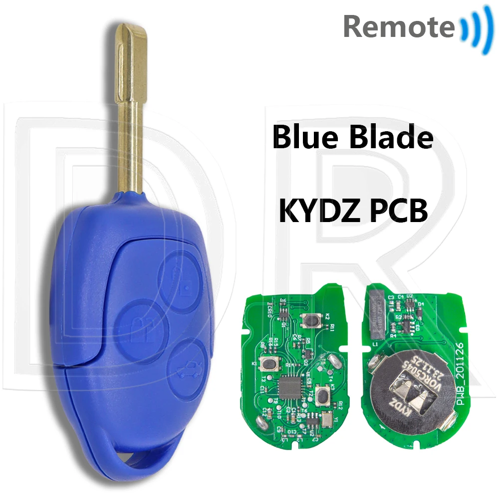 

Отличный чип 6C1T-15K601-AG 4D63 433 МГц KYDZ или перезаряжаемая плата PCB FO21 для автомобильного ключа-пульта Ford Transit WM VM 2006-2014