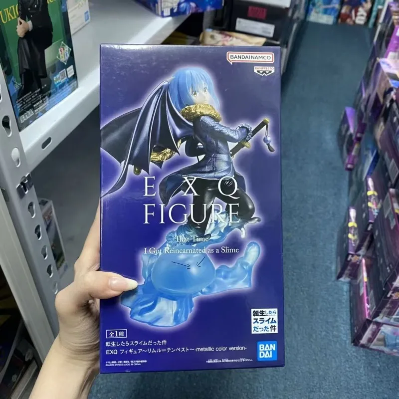Коллекционная фигурка Bandai Banpresto EXQ Римуру Темпест (металлическая версия) из аниме «Тот раз, когда я переродился в слайма» – модель-игрушка, подарок (art.: 3920dc4643fd2) - 3920dc4643fd2
