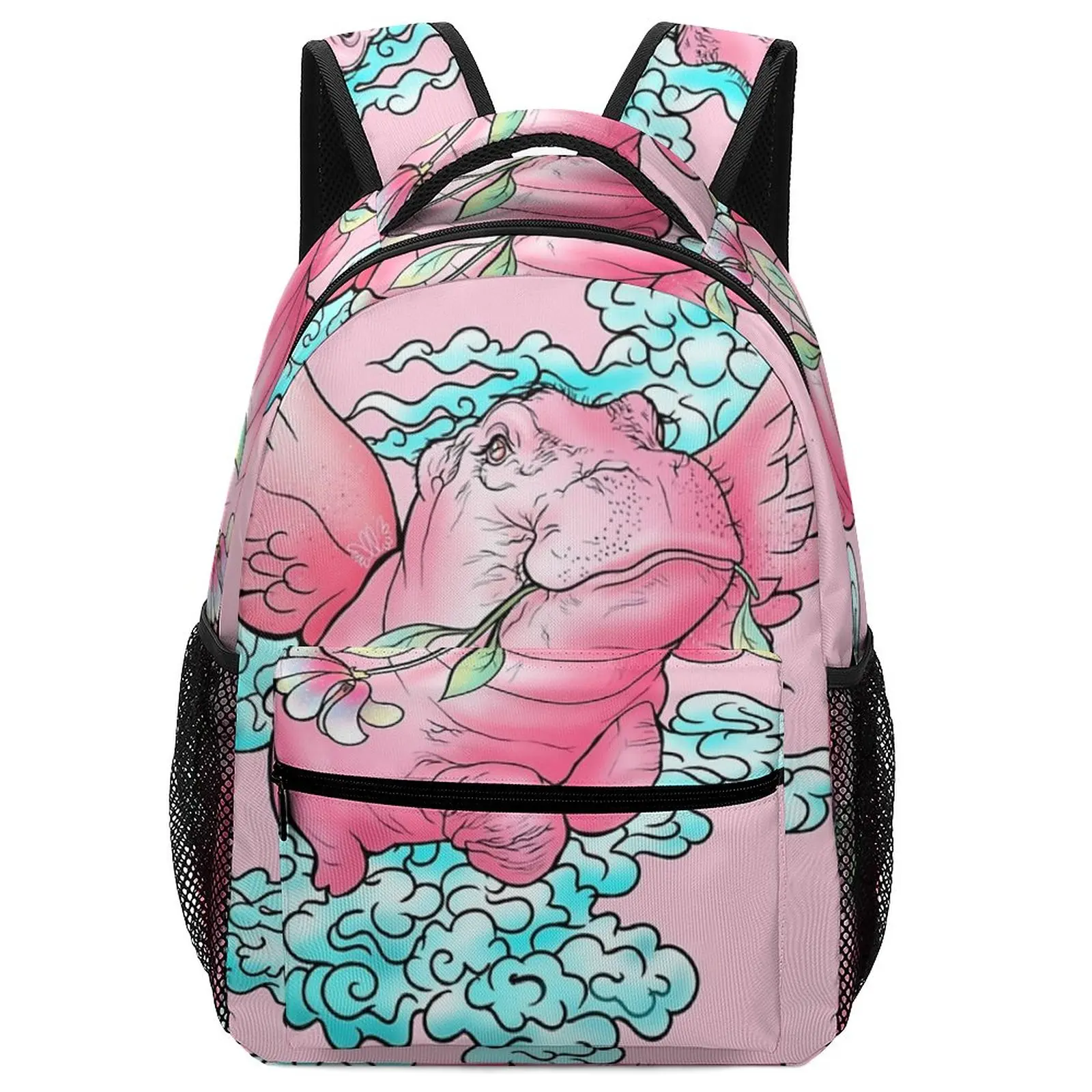 Kawaii Art Rosalind Student Kids Children's Cotton Backpack Men Bags Cute Backpack Women