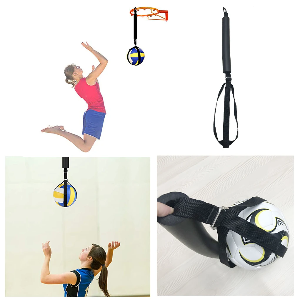 

Volleyball Spike Trainer Jumping Speed Improve Training Aid Equipment System Indoor Outdoor Tool for Beginners