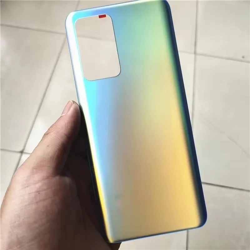 Фото Задняя стеклянная панель крышки аккумулятора для Realme GT Neo2 Neo 2, замена задней крышки корпуса + клейкая наклейка №4