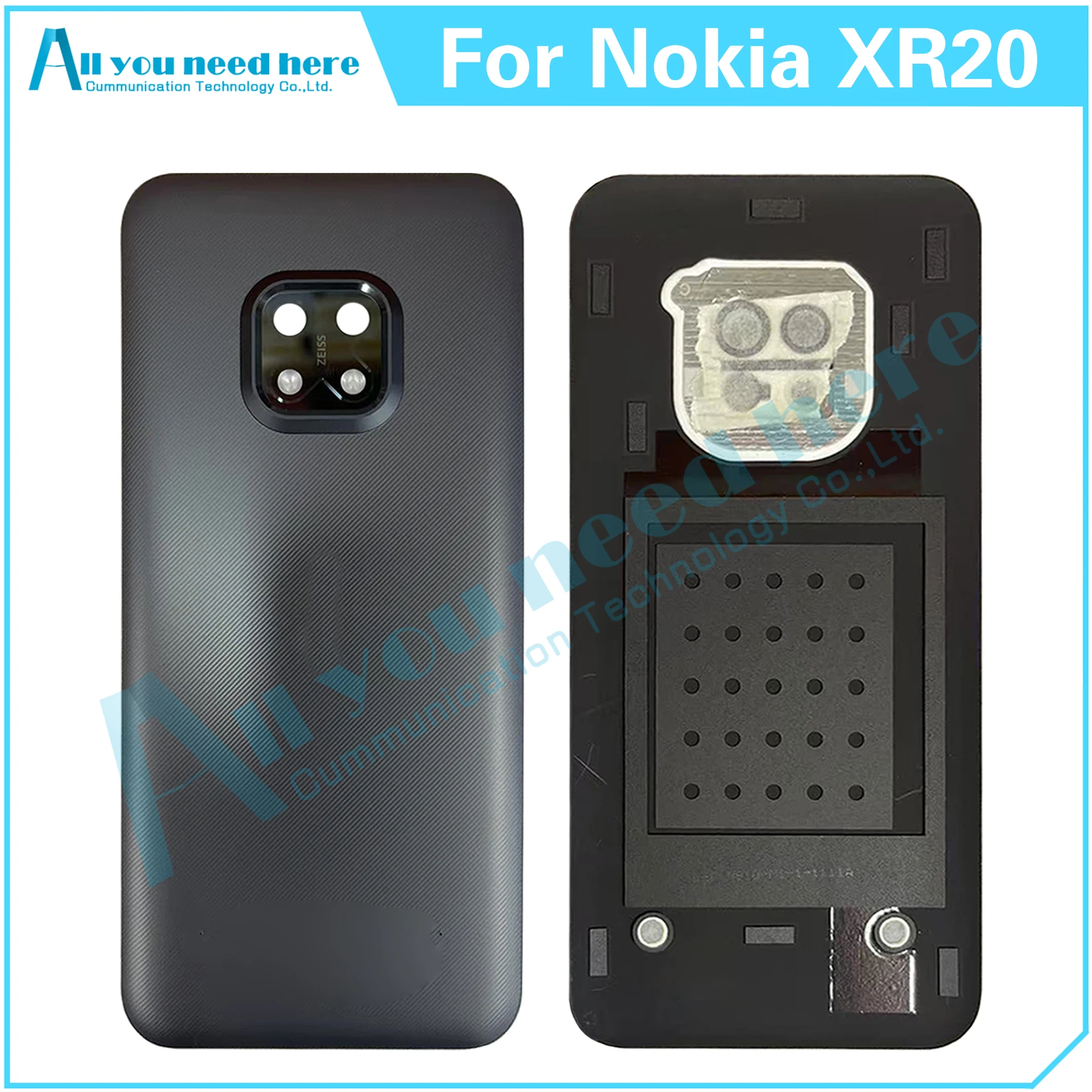 Для Nokia XR20 TA-1368 TA-1362 задняя крышка батарейного отсека дверца корпуса задний чехол