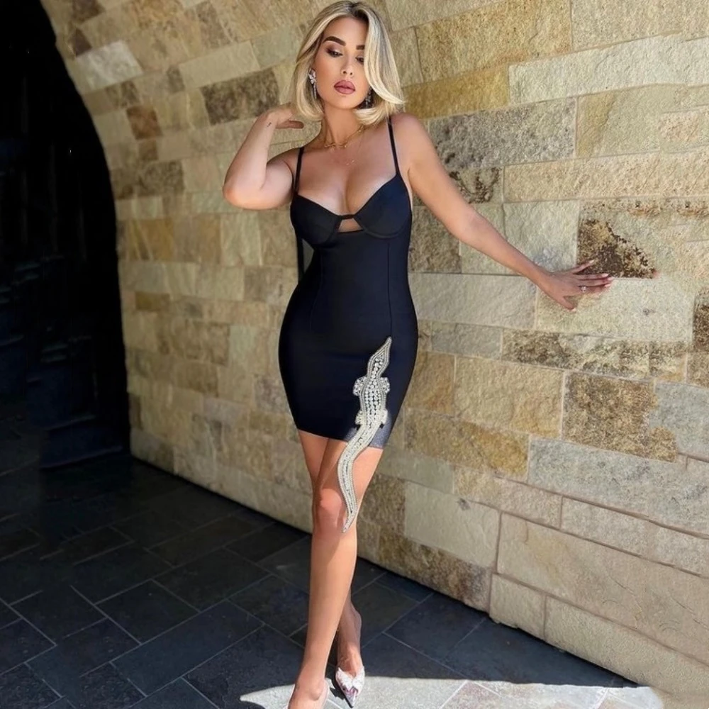 

Новинка, летняя женская сексуальная одежда черного цвета без рукавов