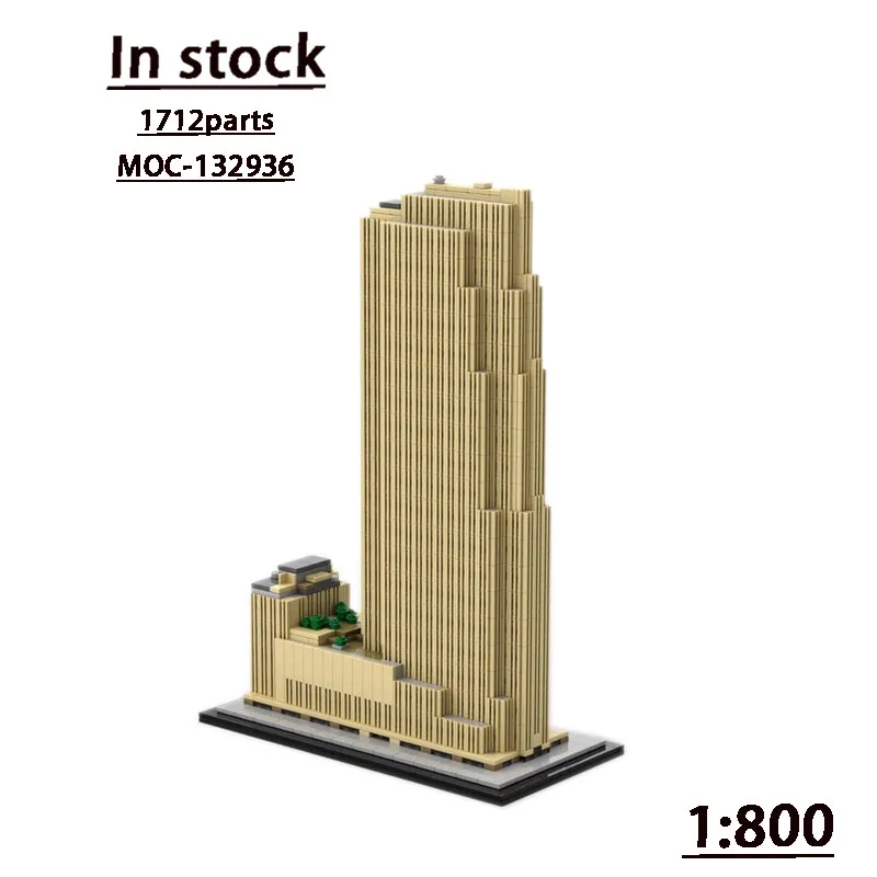 Конструктор 30 Rockefeller Plaza 1:800