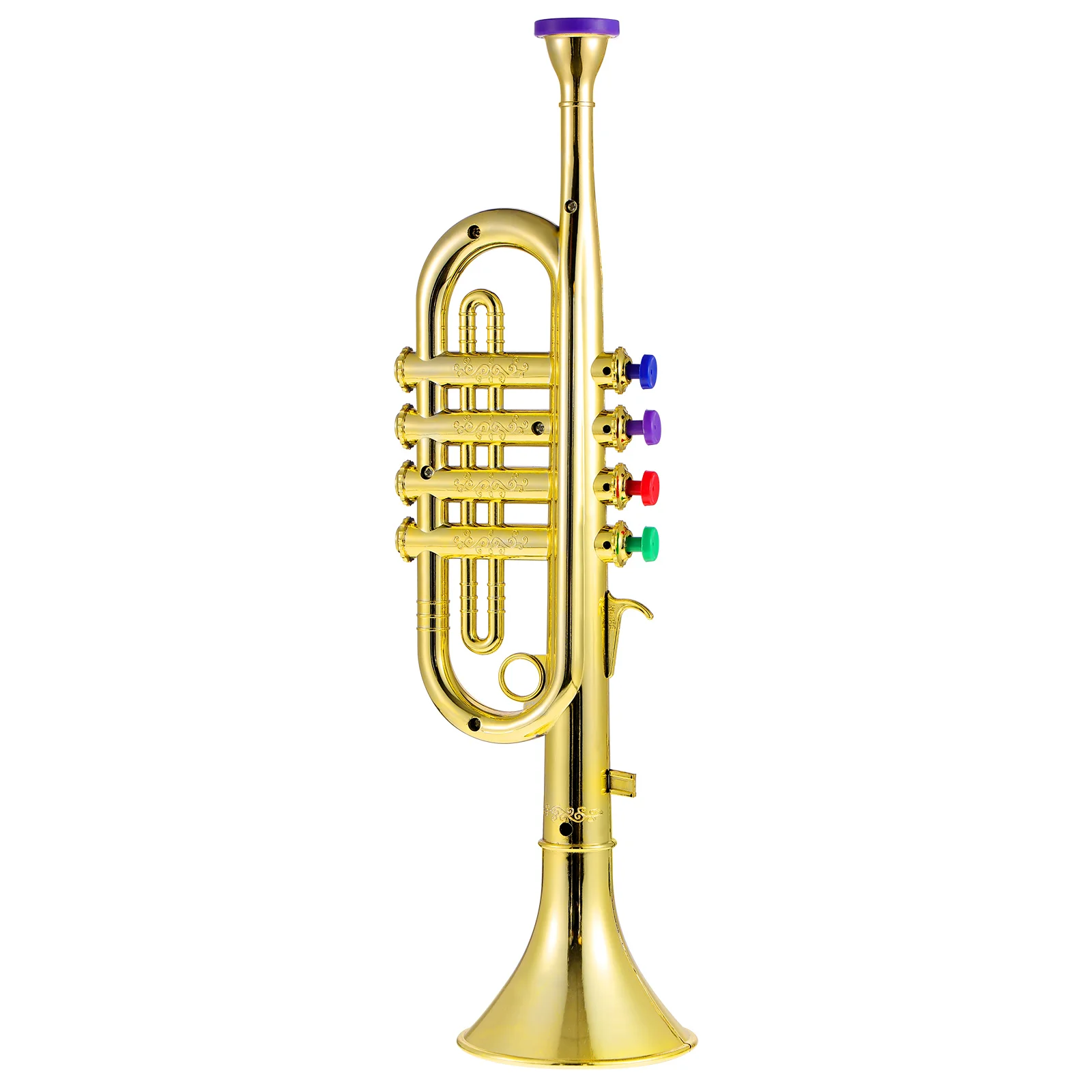 

Childrens Toys Play Musical Instrument Small Trumpet Kids Toddler Playable Trumpet Children Toy Girl