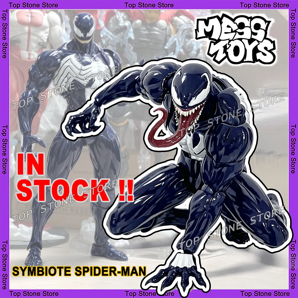 Фото Коллекционные фигурки Spider-Man Venom: Lethal Neighbor, модель Питера Паркера, игрушки-фигурки Venom Spiderman №1