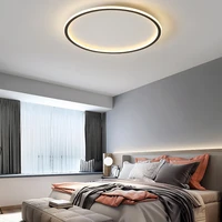 ultra thin led ceiling lamp modern northern european minimalist restaurant living room master bedroom book room lighting