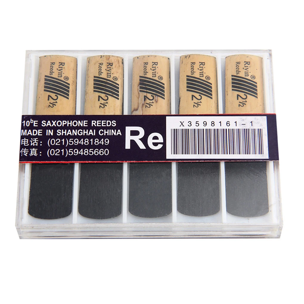 

Набор из 10 Тростников тенор-саксофона с футляром для хранения аксессуар для инструментов тенор-саксофона, 3,0 прочность
