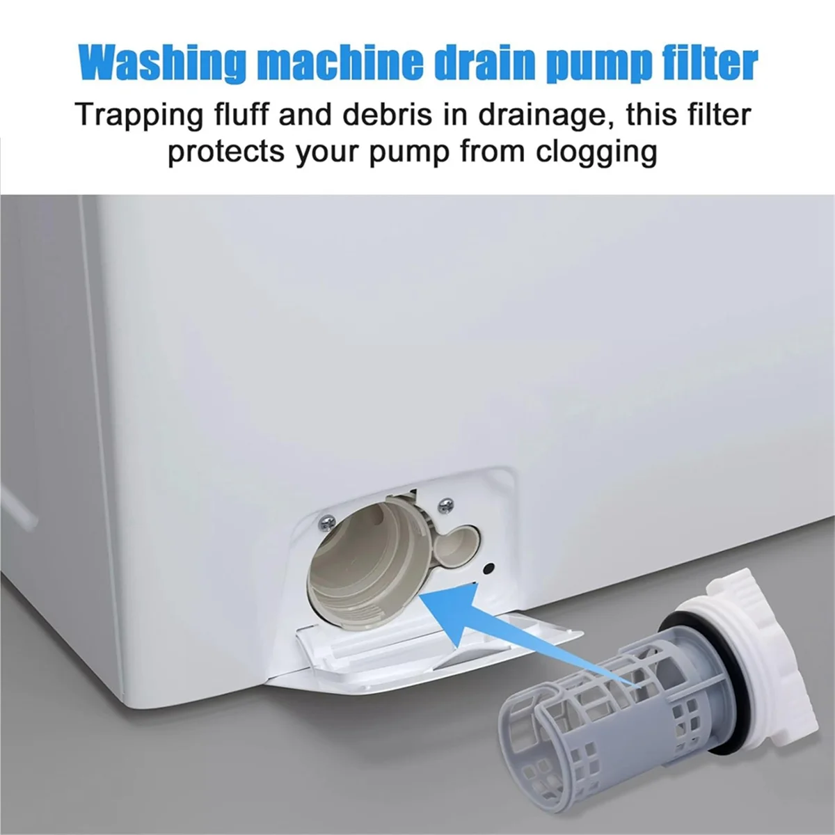 DC97-16991A Фильтр сливного насоса стиральной машины для WF42H5000AW WF42H5000AW/A2