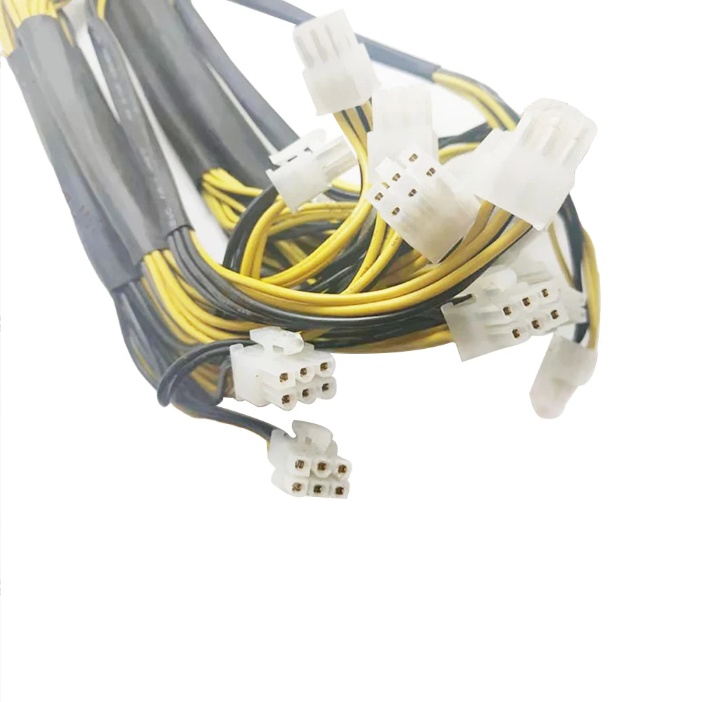 Кабель питания Ant 6 контактов подходит для Whatsminer/S9/3 поколения APW3 APW7 1800 Вт