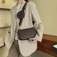 2022 summer womens shoulder bags 2pcsset luxury designer letter crossbody bag female shopper waist purse small wallet handbags