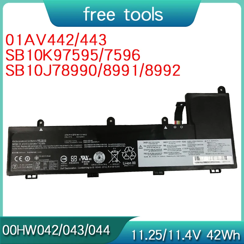 00HW044 00HW042 00HW043 01AV442 01AV443 Аккумулятор для Lenovo ThinkPad YOGA 11E 3RD 4TH GEN 20G8 20LM 20G9 20 ГБ 20HS 20HU 20HW 20HY