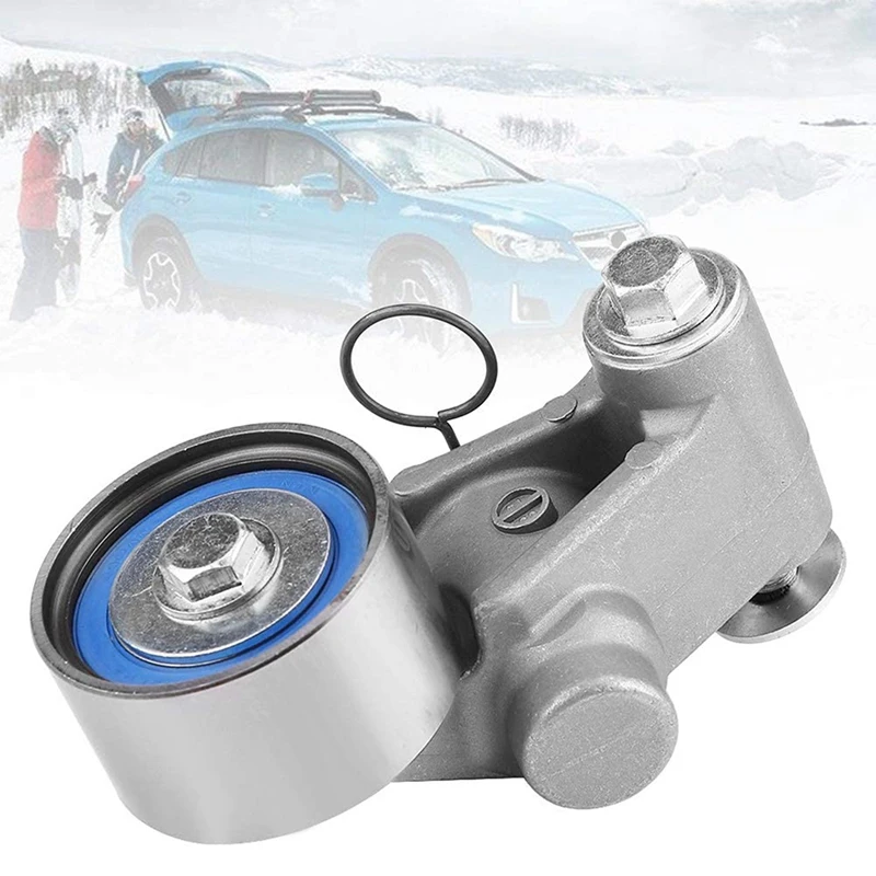 Car Timing Belt Tensioner 13033AA042 For Subaru LEGACY Mk II/IMPREZA Saloon 1.6 1.8 2.0 2.2/FORESTER SF Silver Metal 1 PCS