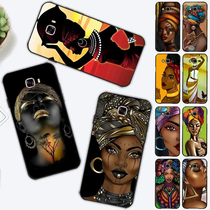 

South Africa Woman Phone Case for Samsung J 2 3 4 5 6 7 8 prime plus 2018 2017 2016 core