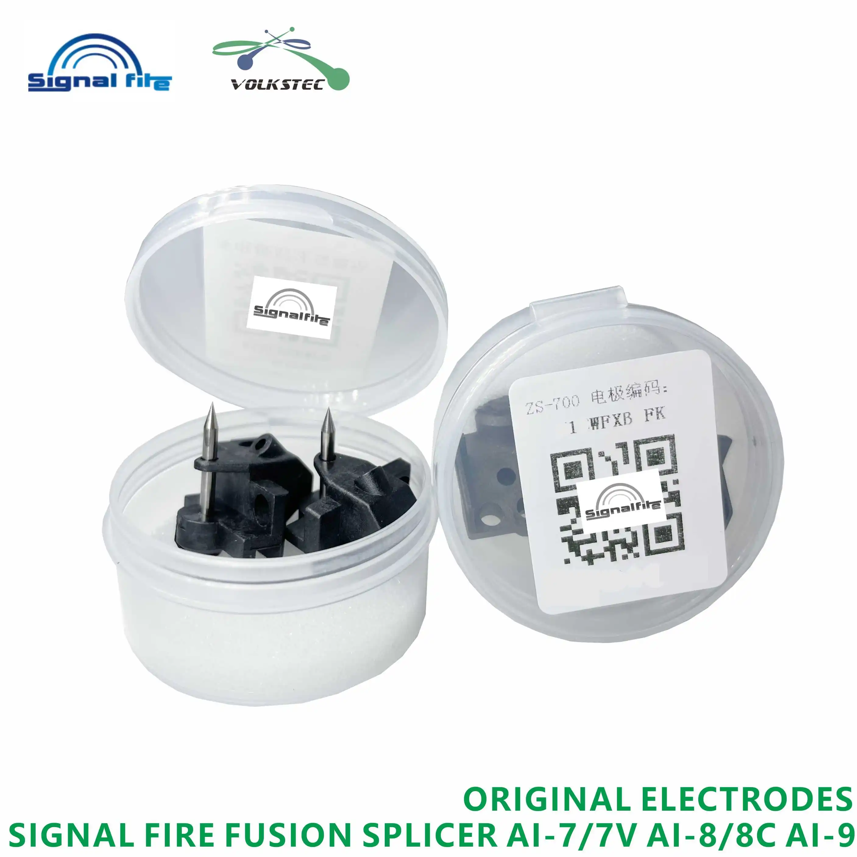 Original Singnal fire Electrodes For Splicing Machine AI-7 AI-7V AI-8C AI-8 AI-9 Free shipping