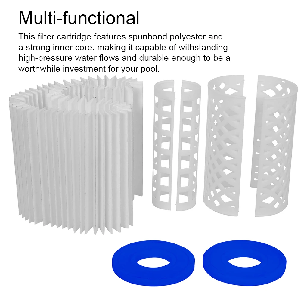 

Spa Tub Swimming Pool Filtration Filter Cartridges Set Premium Convenient