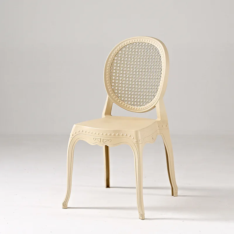 Pp Plastic Dining Chair Restaurant Back Chair Comfortable Home Chair Outdoor Hotel Chair
