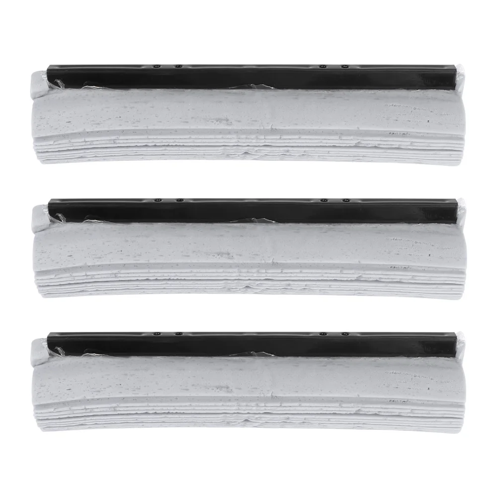 

3pcs Roller PVA Mop Head Refills Absorbent Household Sponge Mop Head Replacement Cleaning Floor Mop Microfiber Mop Pad