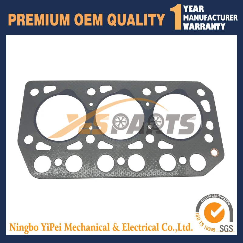 

K3D Cylinder Head gasket for Mitsubishi engine ISEKI TU160 ISEKI TU170 Tractor