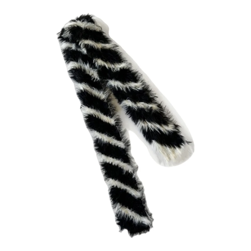 SZL вязаный крючком теплый шарф женский для холодной погоды длинный на шею модные