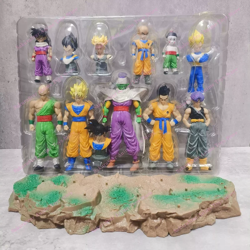 Фото В наличии: 28-сантиметровые аниме-фигурки из ПВХ по мотивам Dragon Ball (Крилин, Сон Гохан, Транкс), коллекционные модели, украшения для рабочего стола, игрушки, подарки. №2
