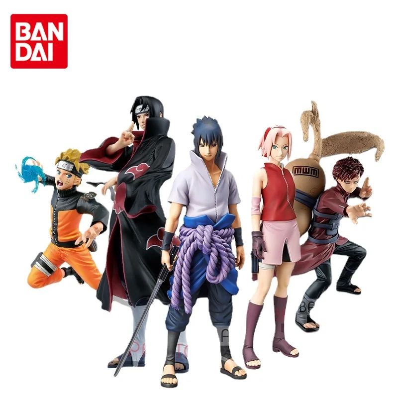 

Bandai Genuine NARUTO Uchiha Itachi Uchiha Sasuke Uzumaki Naruto Hatake Kakashi Anime Action Figure Toys for Boys Kids Gifts