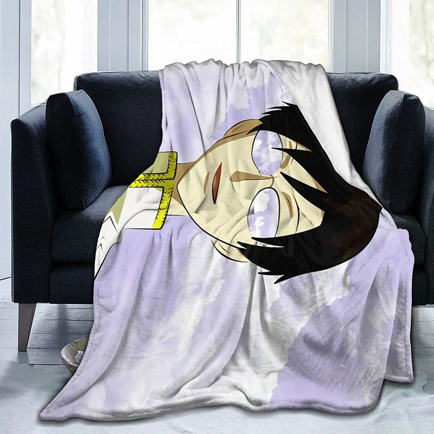 

Kyoya Ootori Fluffy Soft and Comfortable Blanket, Anime Warm Embrace of Sympathy