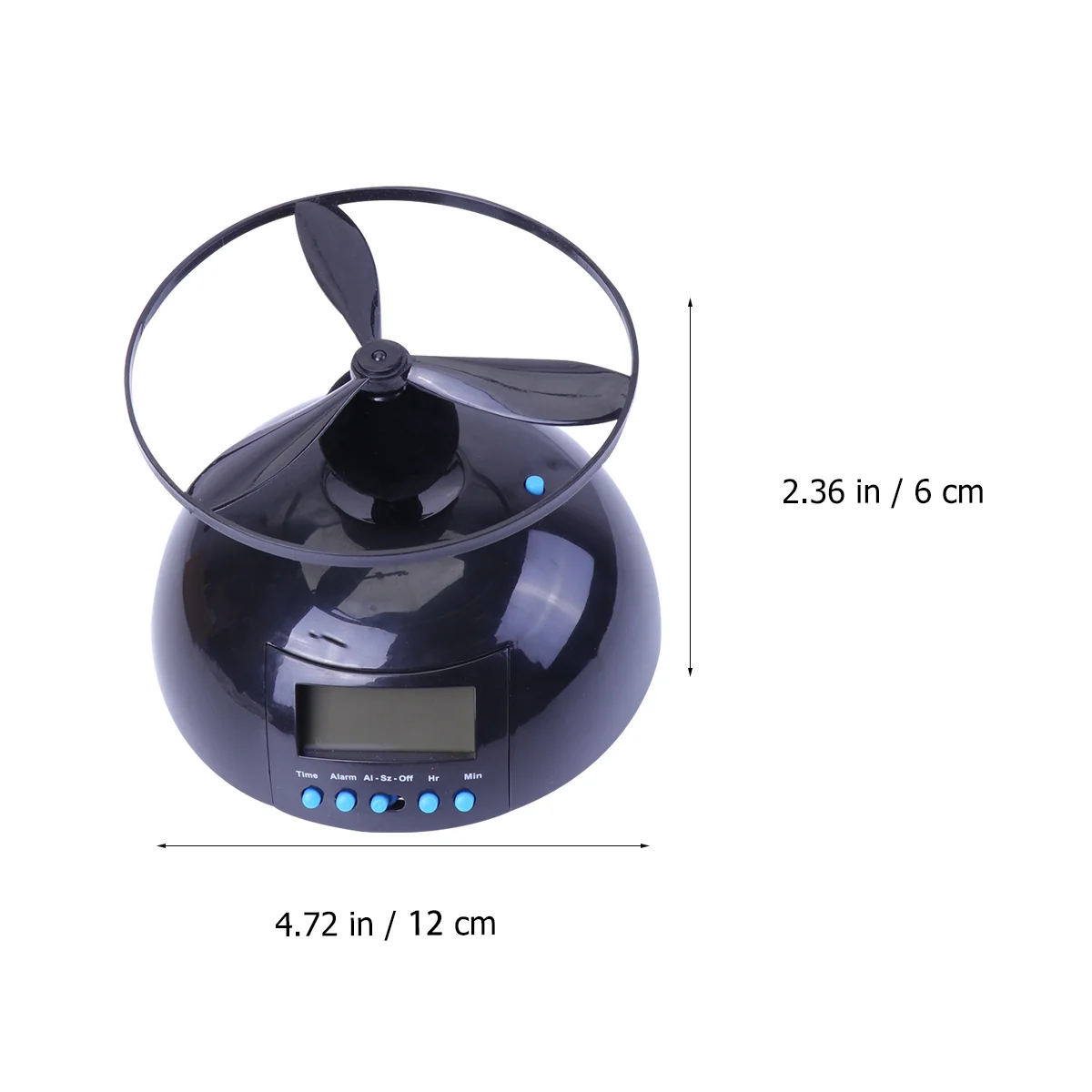 Будильник для тяжелых сна сnooze раздражающий винтовой пропеллер цифровой громкий