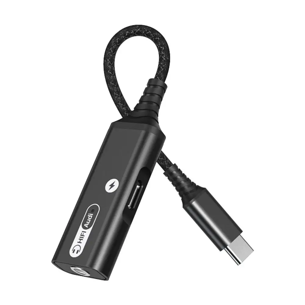 

USB Type C to 3.5mm Audio Jack Earphone USB C Cable to 3.5 Headphone Adapter Audio Cable For Xiaomi Mi10 HUAWEI P30 Oneplus 9