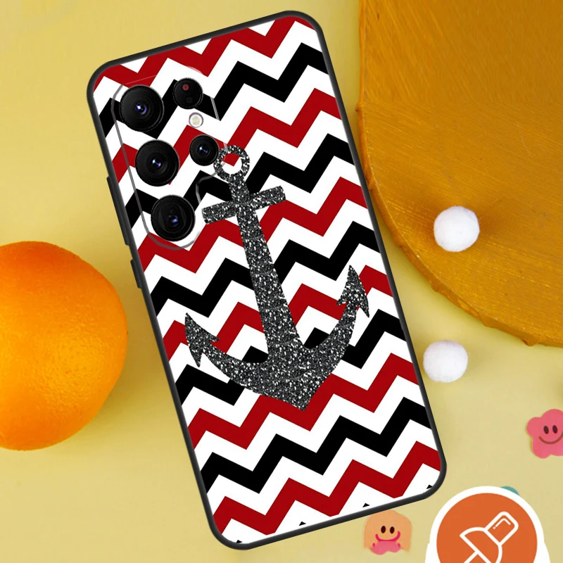 Фото Чехол Nautical Anchor Boat Sea для Samsung Galaxy S25 Ultra S24 S23 S22 S21 Ultra S9 S10 S20 Plus S24 FE Funda Cover №3