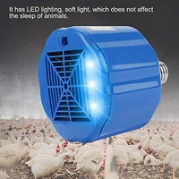 chicken heating lamp farm tool pet animal warm light piglet duck bird keeping warm bulb with temperature controller 100 300w