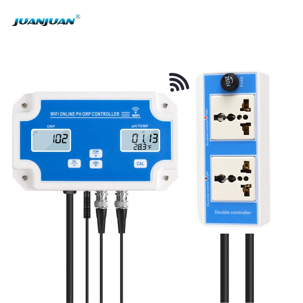 Лидер продаж 3 в 1 ЖК-дисплей Smart Tuya Wi-Fi измеритель ОВП W2839 контроллер мониторинга