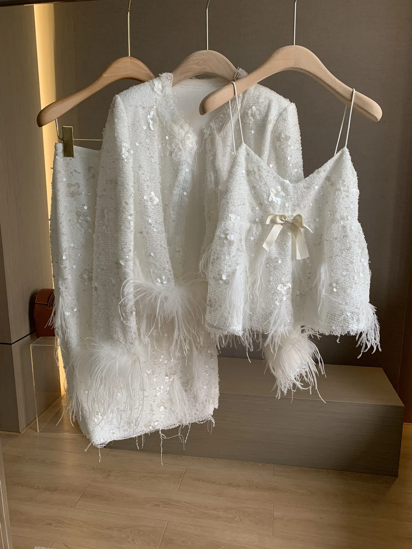 

traf, super beautiful three-piece set,6.13