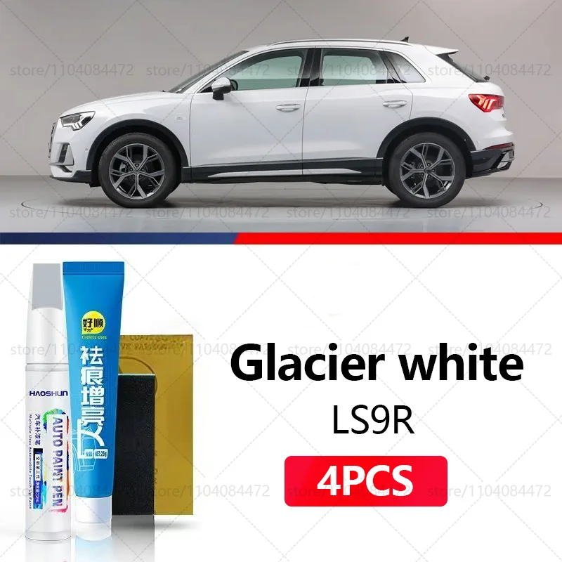 

Ручка для ремонта автомобильной краски для Audi Q3 2011-2025 гг., аксессуары для ремонта царапин, 4 шт., синий LY5Q LX5H, черный LY9T, белый LS9R, красный LF3U