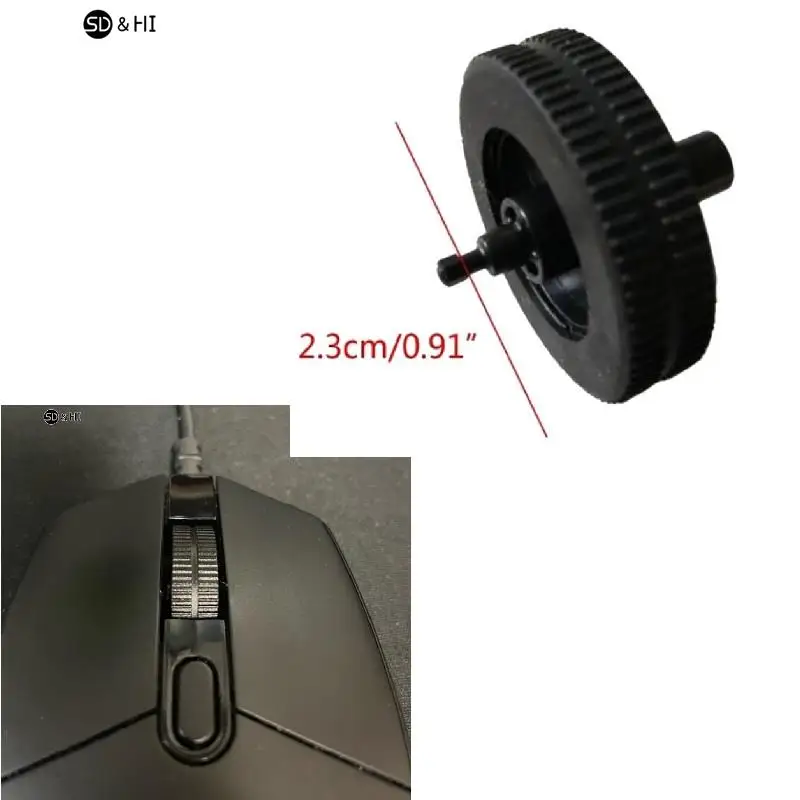 

Mouse Roller Replacement Parts Metal Mouse Pulley Scroll Wheel for logitech G102 G102hero G304 G305 Mouse Repair Parts