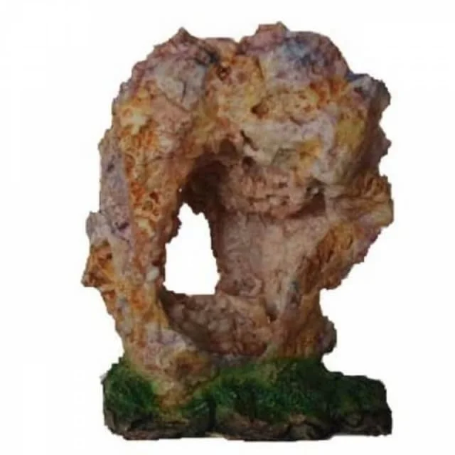 

QC-049 Aquarium Decor Hole Rock 11,8x9x13cm 221898508
