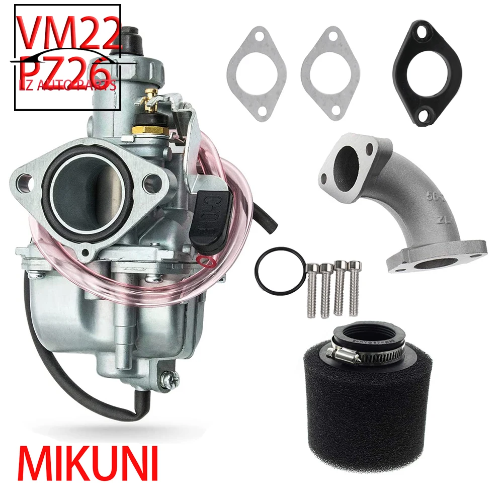 Карбюратор VM22 26 мм для питбайка Mikuni 110cc 125cc 140cc Lifan YX Zongshen XR50 CRF70 KLX BBR Apollo |